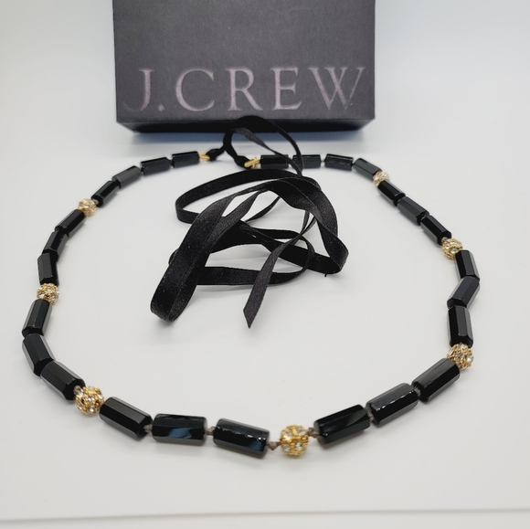 J. Crew black necklace - Picture 1 of 5
